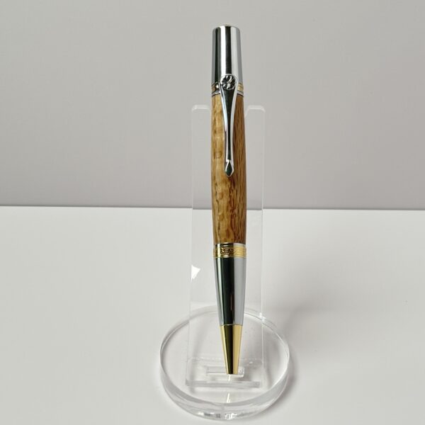 Hand Turned Oak Wood, Everyday Carry Twist Pen