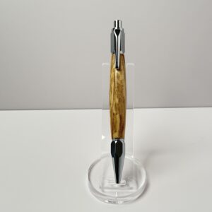 Hand Turned Maple Wood, Everyday Carry Click Pen