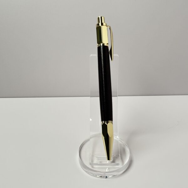 Hand Turned East Indian Rosewood Wood, Everyday Carry Click Pen - Image 4