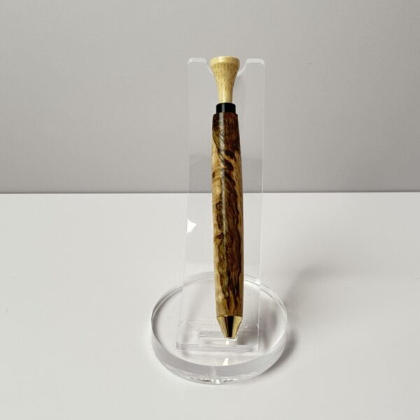 Hand Turned Oak, Mechanical Golf Pencil - Image 3