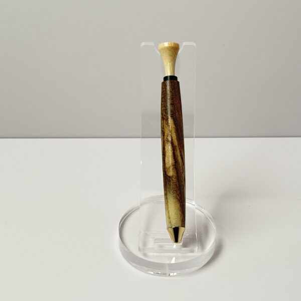 Hand Turned Ash, Mechanical Golf Pencil