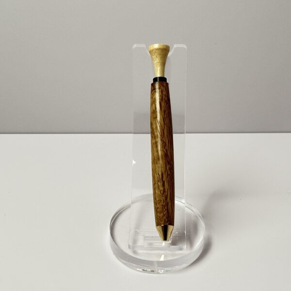 Hand Turned Oak Wood, Mechanical Golf Pencil - Image 4