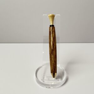 Hand Turned Oak Wood, Mechanical Golf Pencil