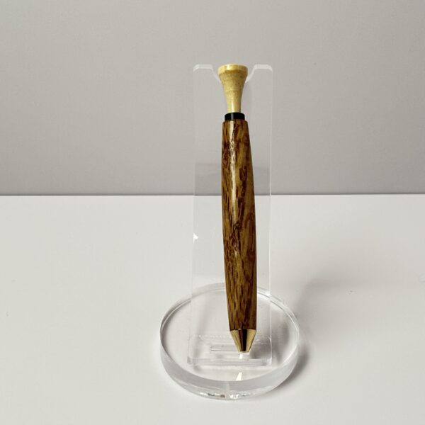 Hand Turned Oak Wood, Mechanical Golf Pencil