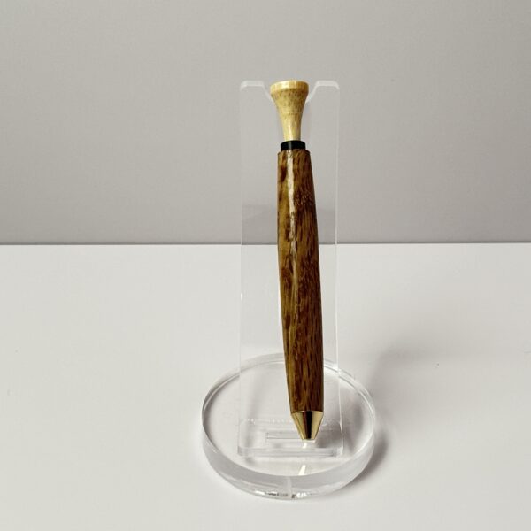 Hand Turned Oak Wood, Mechanical Golf Pencil - Image 3
