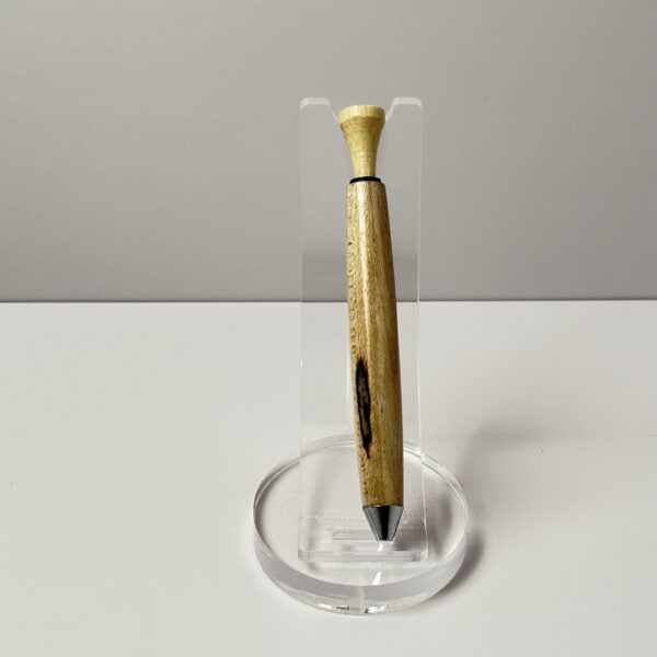 Hand Turned Maple Wood, Mechanical Golf Pencil - Image 2