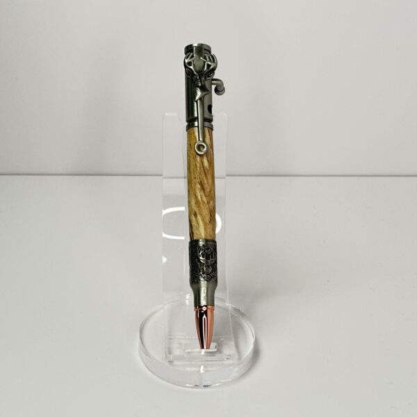Hand Turned Ash Wood, Deer Hunter Bolt Action Pen