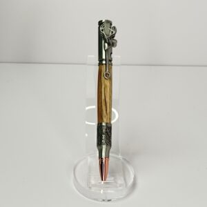 Hand Turned Oak Wood, Deer Hunter Bolt Action Pen
