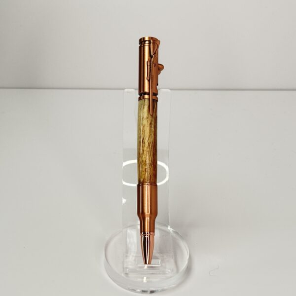 Hand Turned Maple Wood, Bolt Action Hunting Rifle Themed Pen