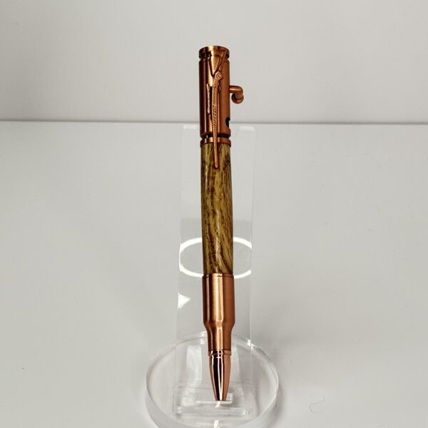 Hand Turned Oak Wood, Bolt Action Hunting Rifle Themed Pen